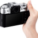 Дополнительный хват для Fujifilm X-T50 (серебристый цвет)