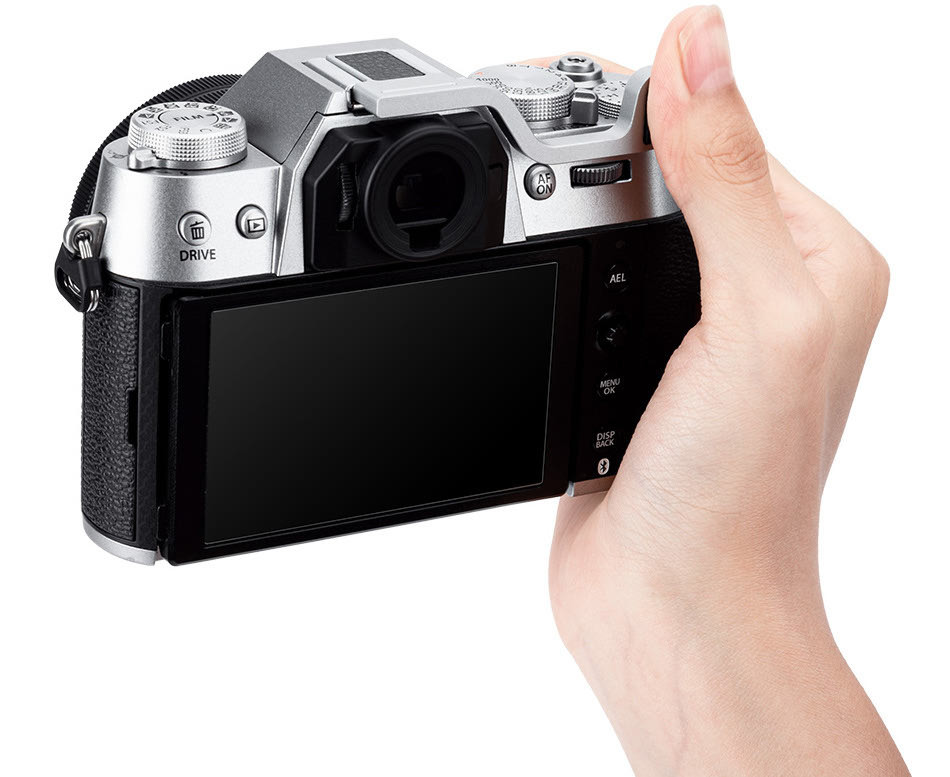 Дополнительный хват для Fujifilm X-T50 (серебристый цвет)