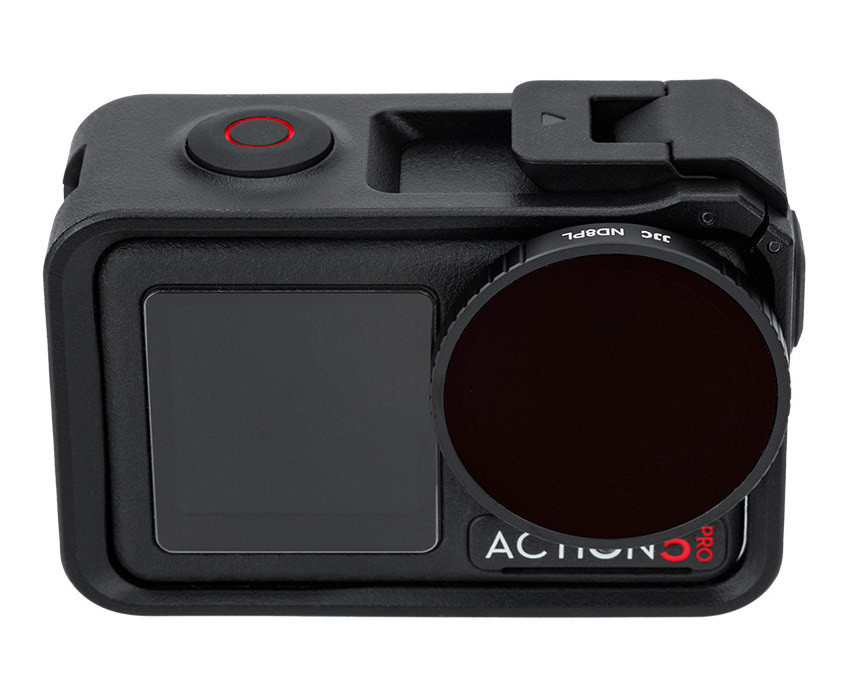 Комплект светофильтров для DJI Osmo Action 5 Pro / Action 4 / Action 3 (ND8PL, ND16PL, ND32PL, ND64PL)