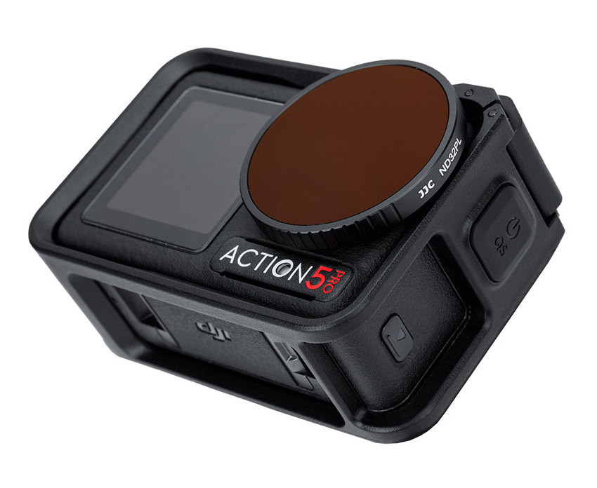 Комплект светофильтров для DJI Osmo Action 5 Pro / Action 4 / Action 3 (ND8PL, ND16PL, ND32PL, ND64PL)
