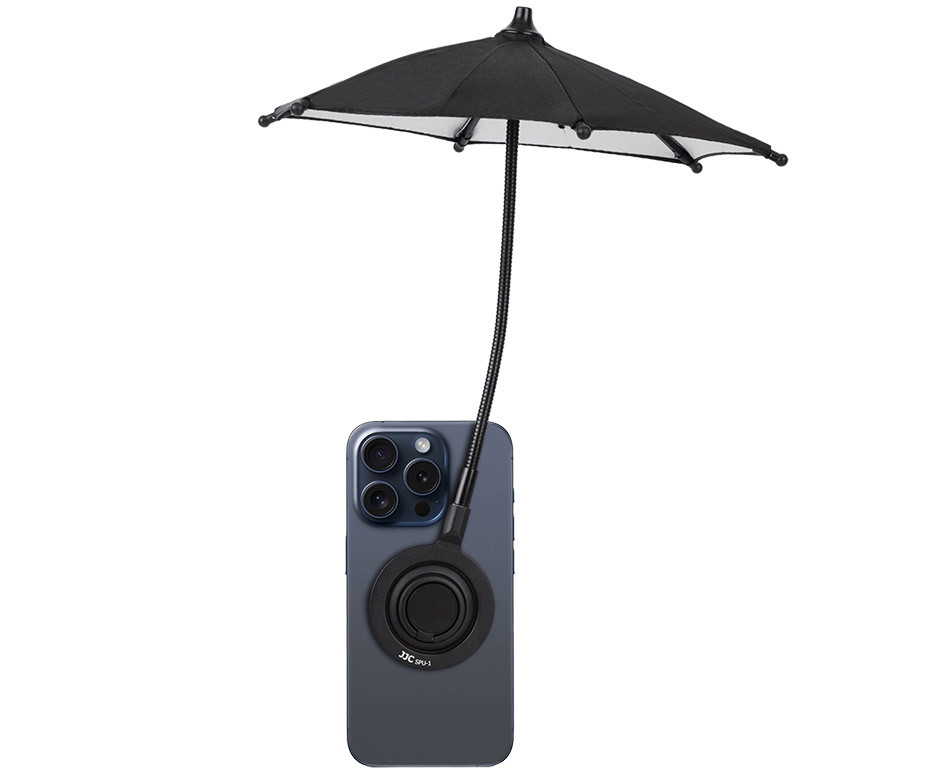 MagSafe зонтик для смартфона (диаметр 25 см), чёрный цвет