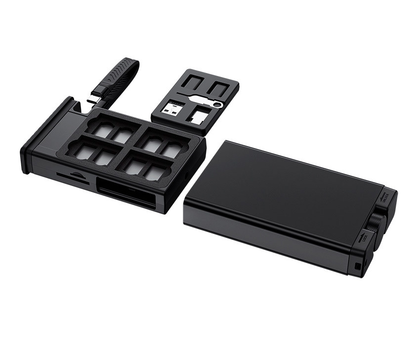 Многофункциональная станция для карт памяти (чёрный цвет)