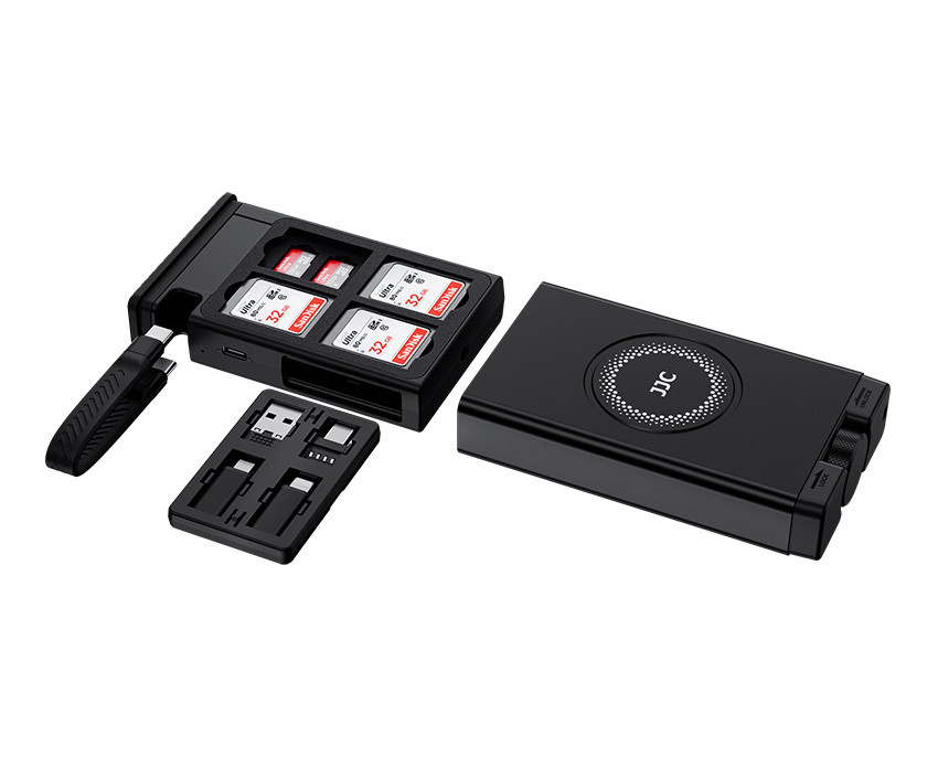 Многофункциональная станция для карт памяти (чёрный цвет)