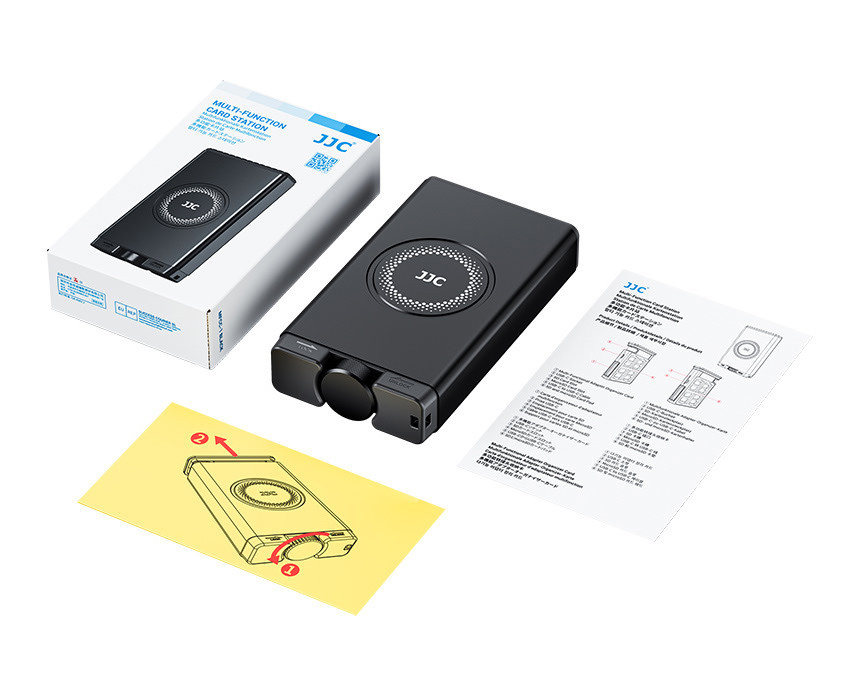 Многофункциональная станция для карт памяти (чёрный цвет)