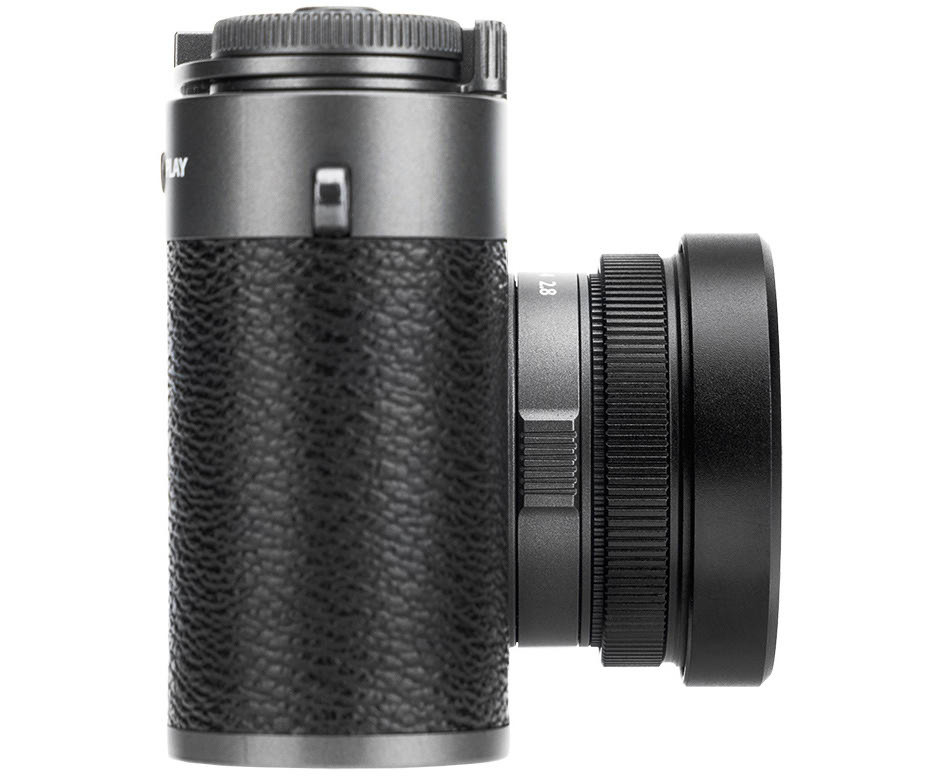 Бленда квадратная с крышкой для Fujifilm X Half (чёрный цвет)