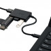 Хаб разветвитель Type-C x 4 порта USB 3.0 5Gbps Kiwifotos KHU-C15