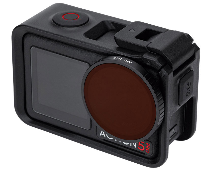 Светофильтры для DJI Osmo Action 5 Pro / Action 4 / Action 3 (ND8, ND16, ND32, CPL)