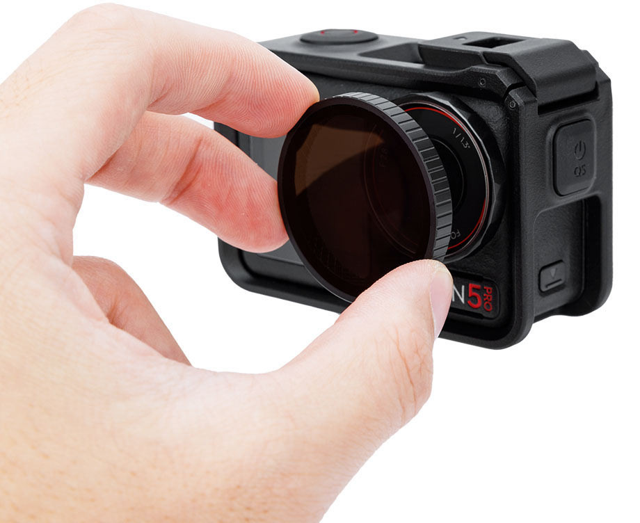 Светофильтры для DJI Osmo Action 5 Pro / Action 4 / Action 3 (ND8, ND16, ND32, CPL)