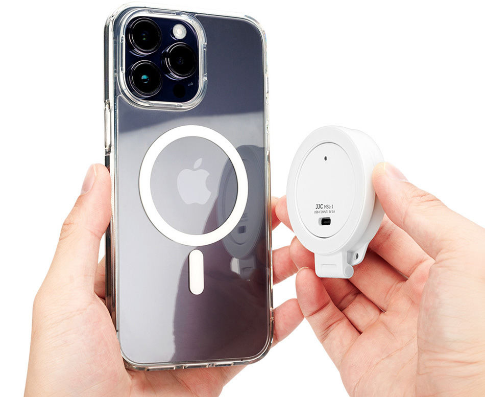MagSafe кольцевой свет на смартфон (белый цвет)