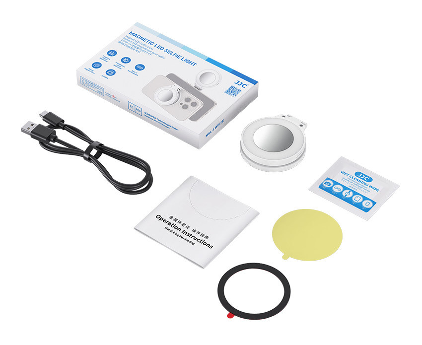 MagSafe кольцевой свет на смартфон (белый цвет)