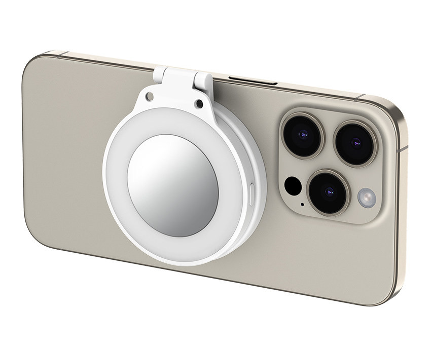 MagSafe кольцевой свет на смартфон (белый цвет)