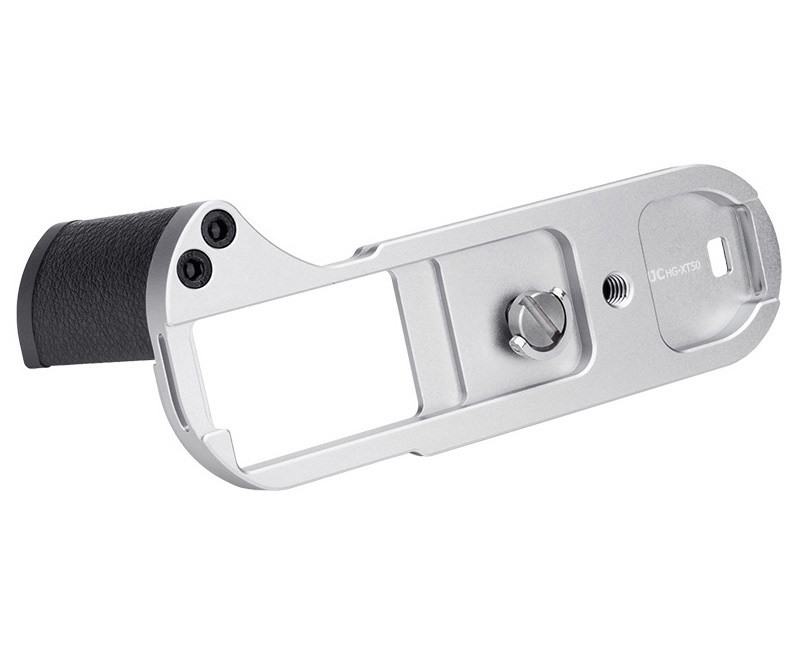 L-образная рукоятка для Fujifilm X-T50 (серебристая)