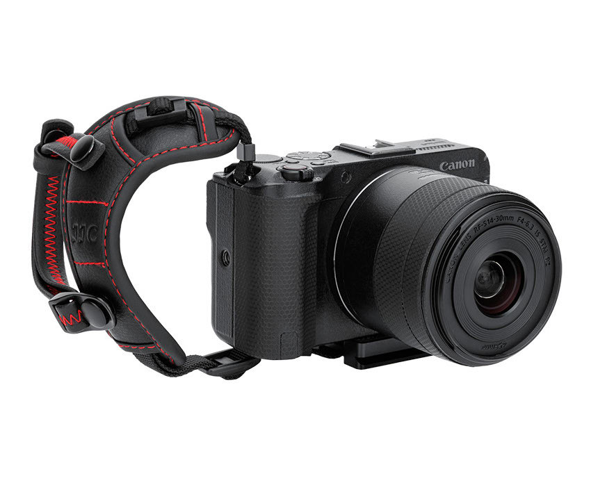 Кистевой ремень для зеркальных и беззеркальных камер с площадкой Arca-Swiss (красный)