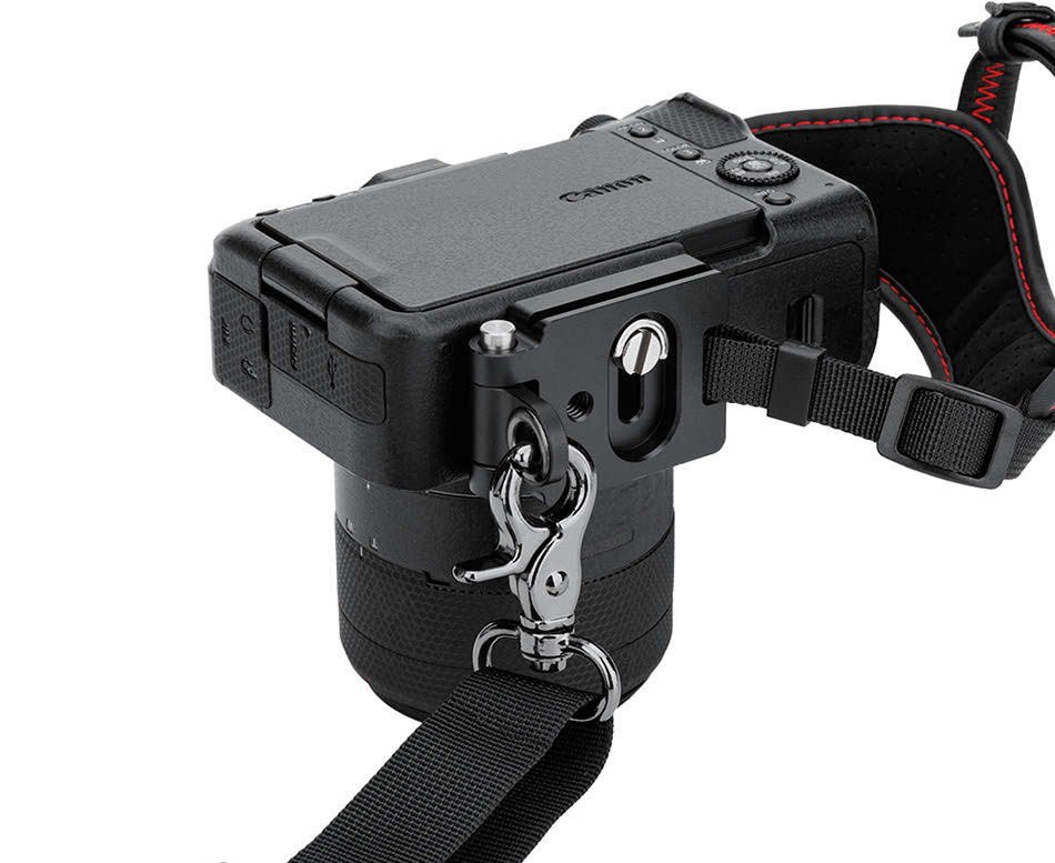 Кистевой ремень для зеркальных и беззеркальных камер с площадкой Arca-Swiss (красный)