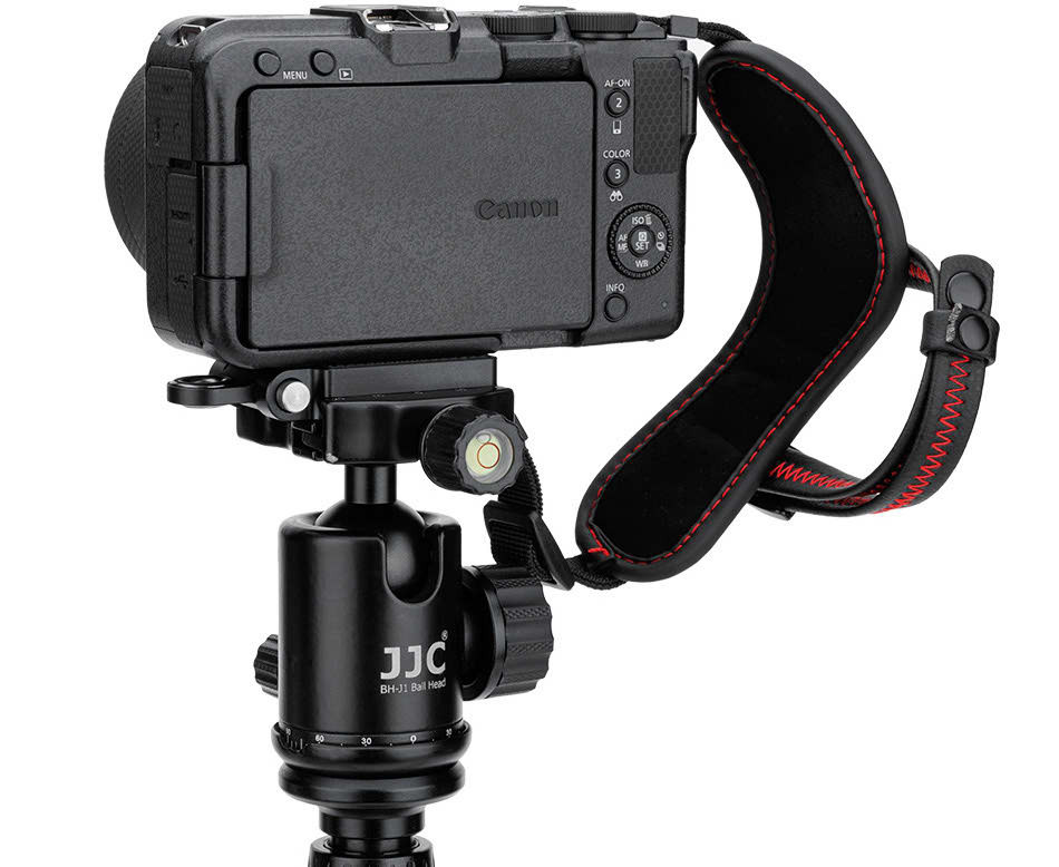 Кистевой ремень для зеркальных и беззеркальных камер с площадкой Arca-Swiss (красный)