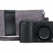 Чехол с ремешком для компактной камеры (серый)