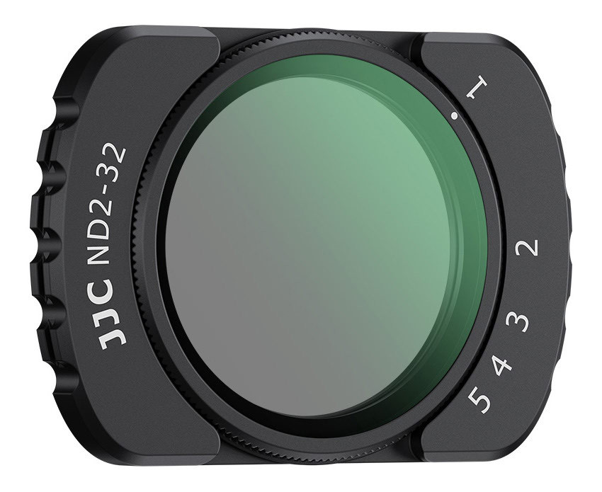 Четыре светофильтра для DJI Osmo Pocket 3 (CPL, NDV2-32, 0.72x Wide Angle, Black Mist 1/4)