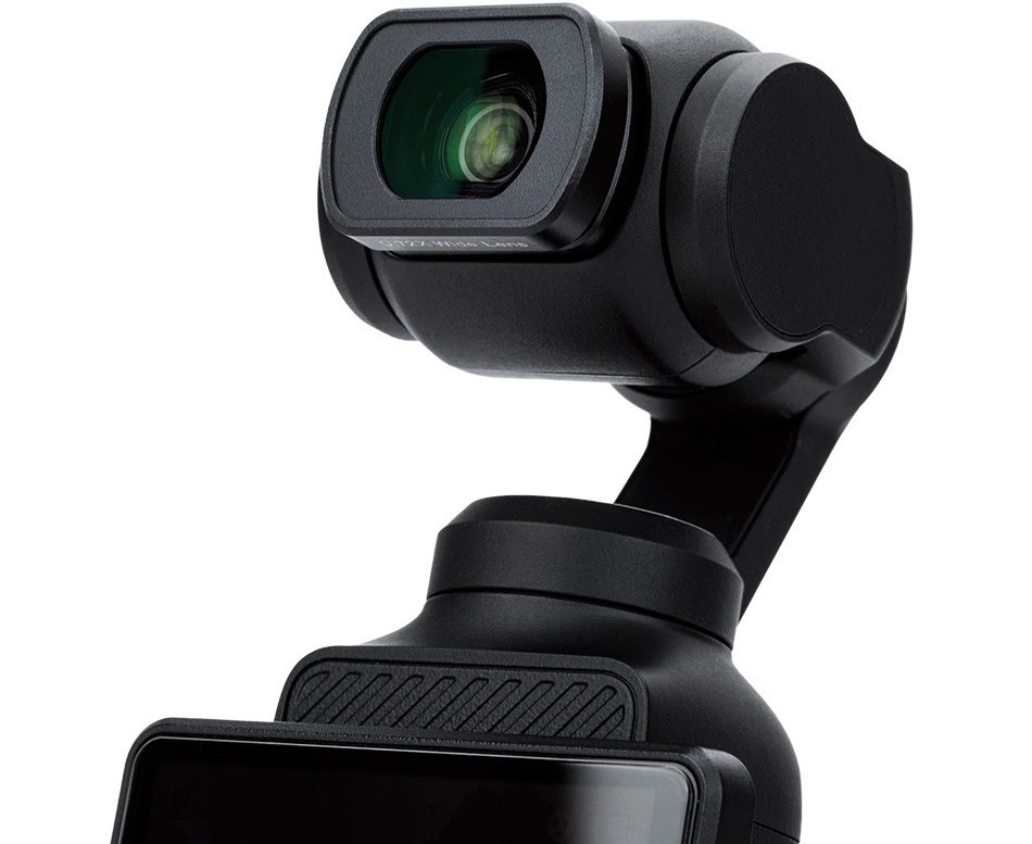 Четыре светофильтра для DJI Osmo Pocket 3 (CPL, NDV2-32, 0.72x Wide Angle, Black Mist 1/4)