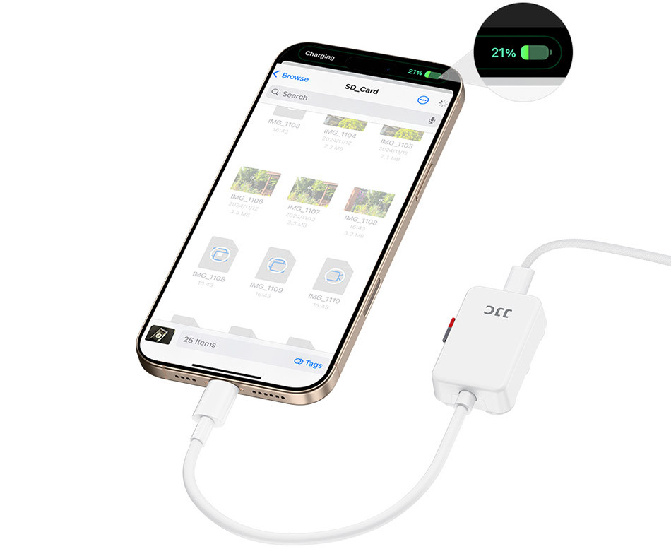 Картридер USB Type-C SyncCharge для microSD карт памяти