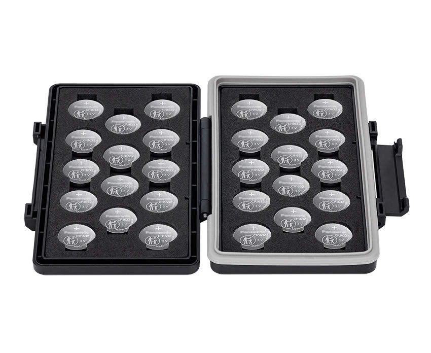 Защитный бокс на 28 батареек CR1632 / CR1620 / CR1616