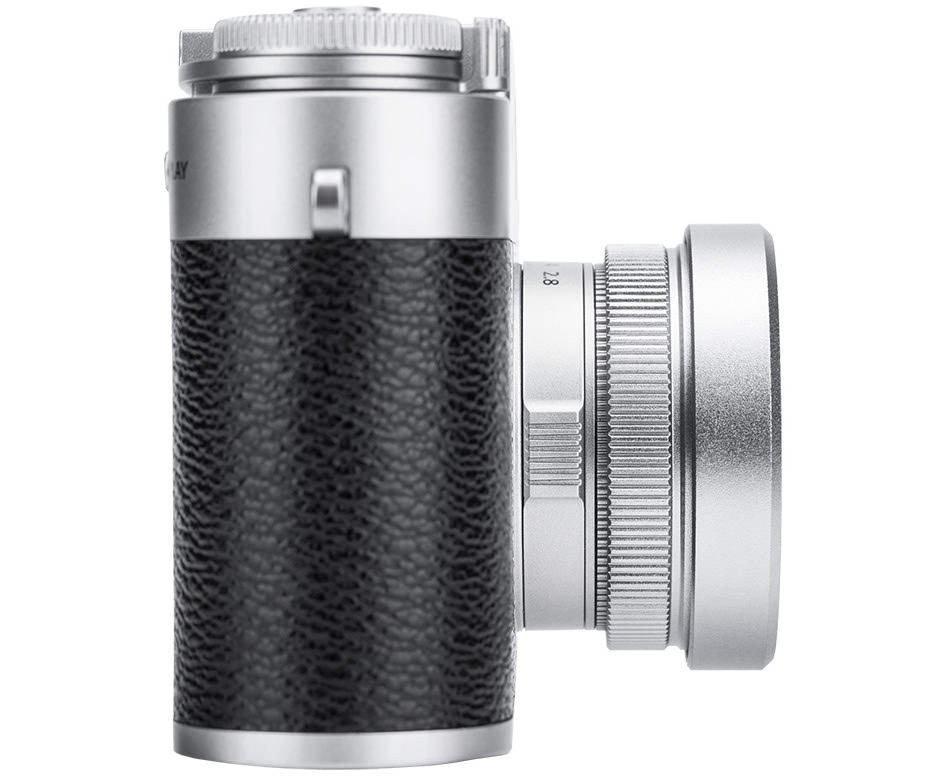 Бленда квадратная с крышкой для Fujifilm X Half (серебристый цвет)