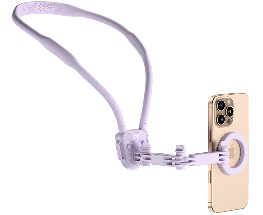 MagSafe нагрудное крепление для смартфона и экшн камеры (фиолетовый цвет)