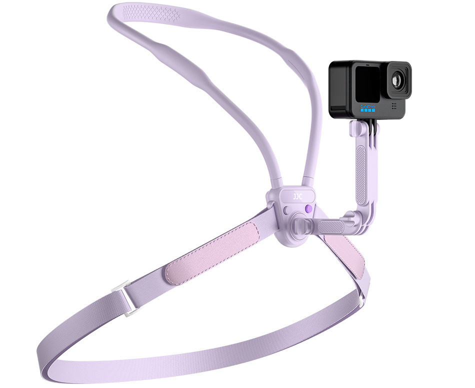 MagSafe нагрудное крепление для смартфона и экшн камеры (фиолетовый цвет)