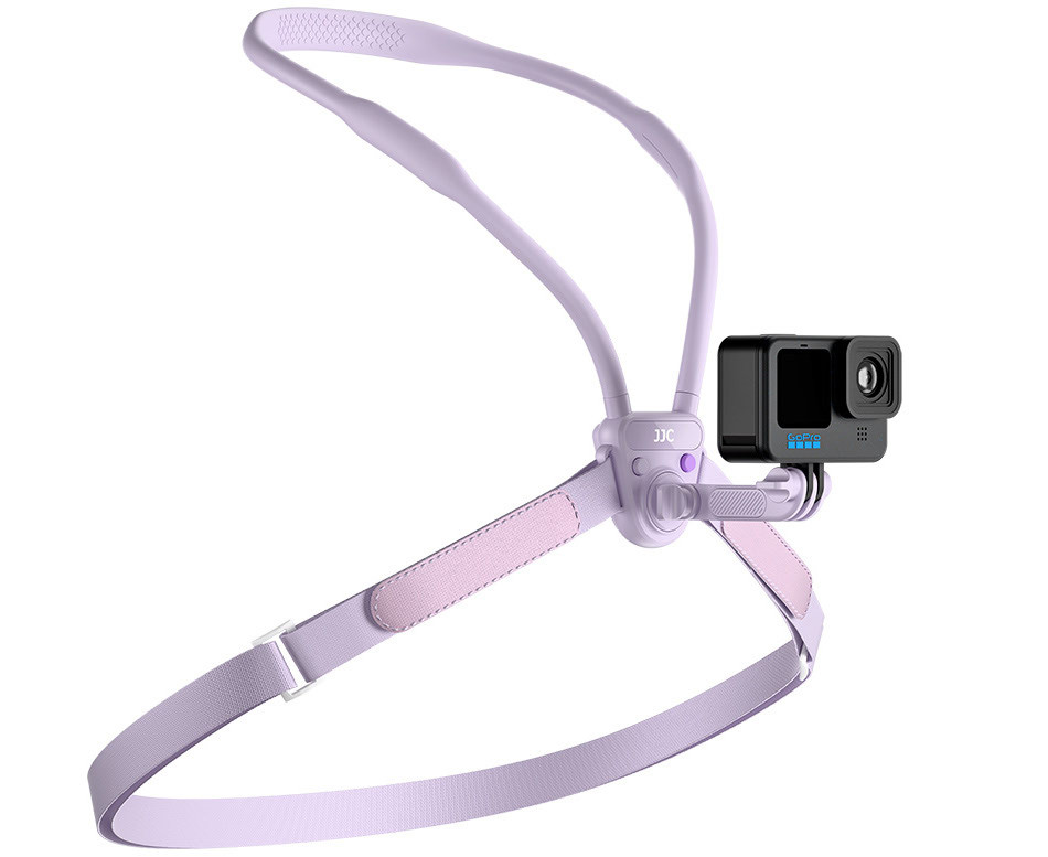 MagSafe нагрудное крепление для смартфона и экшн камеры (фиолетовый цвет)