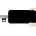 Картридер USB 3.0 / Type-C / MicroUSB OTG для SD и MicroSD карт памяти до 1 Тб (серый)