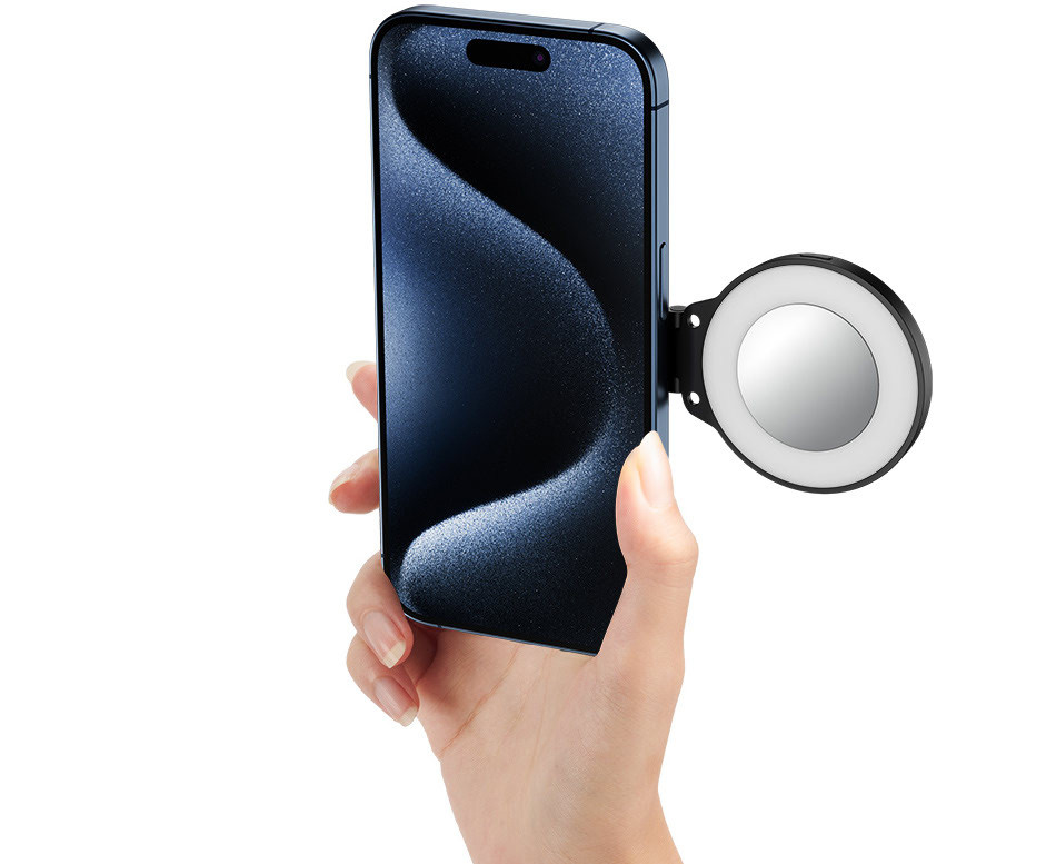 MagSafe кольцевой свет на смартфон (чёрный цвет)