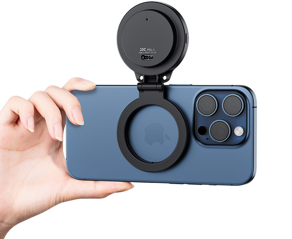 MagSafe кольцевой свет на смартфон (чёрный цвет)