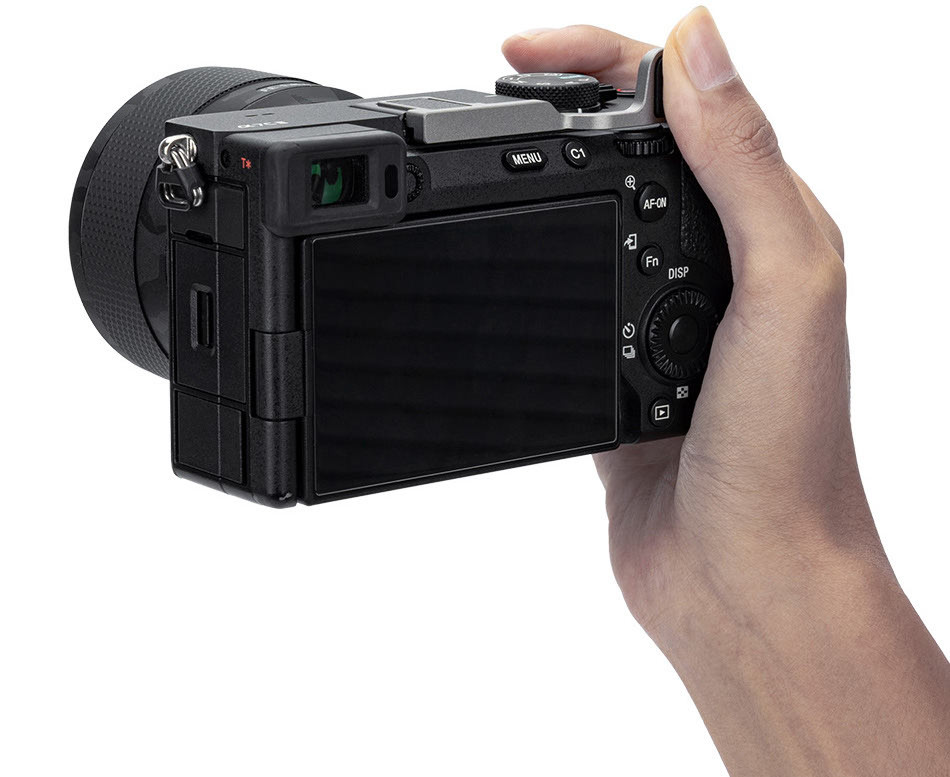 Дополнительный хват для Sony a7C II / a7C R (серебристый)