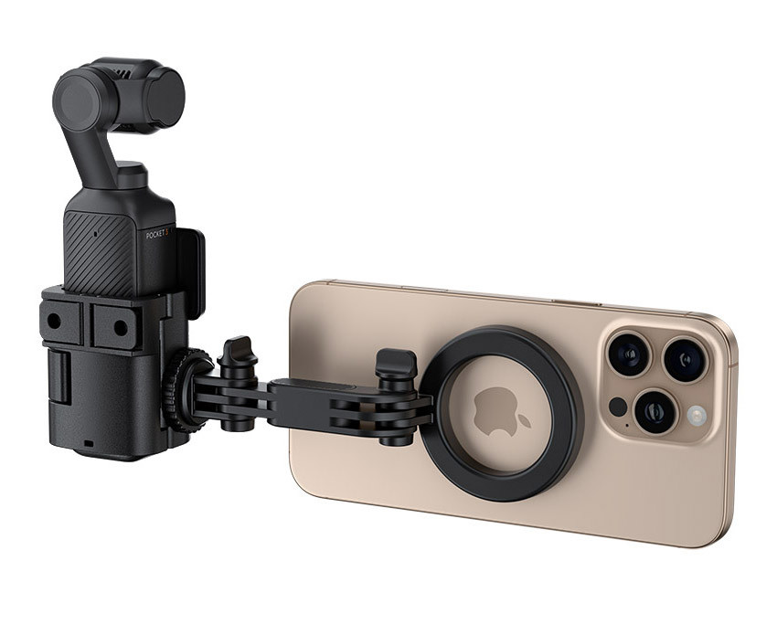 Крепление держатель DJI Osmo Pocket 3 и MagSafe смартфона