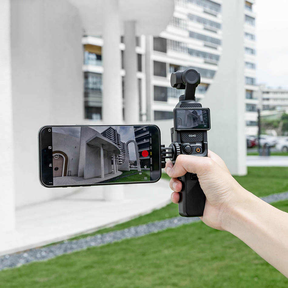 Крепление держатель DJI Osmo Pocket 3 и MagSafe смартфона