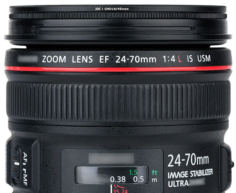 Градиентный фильтр 55 мм серый