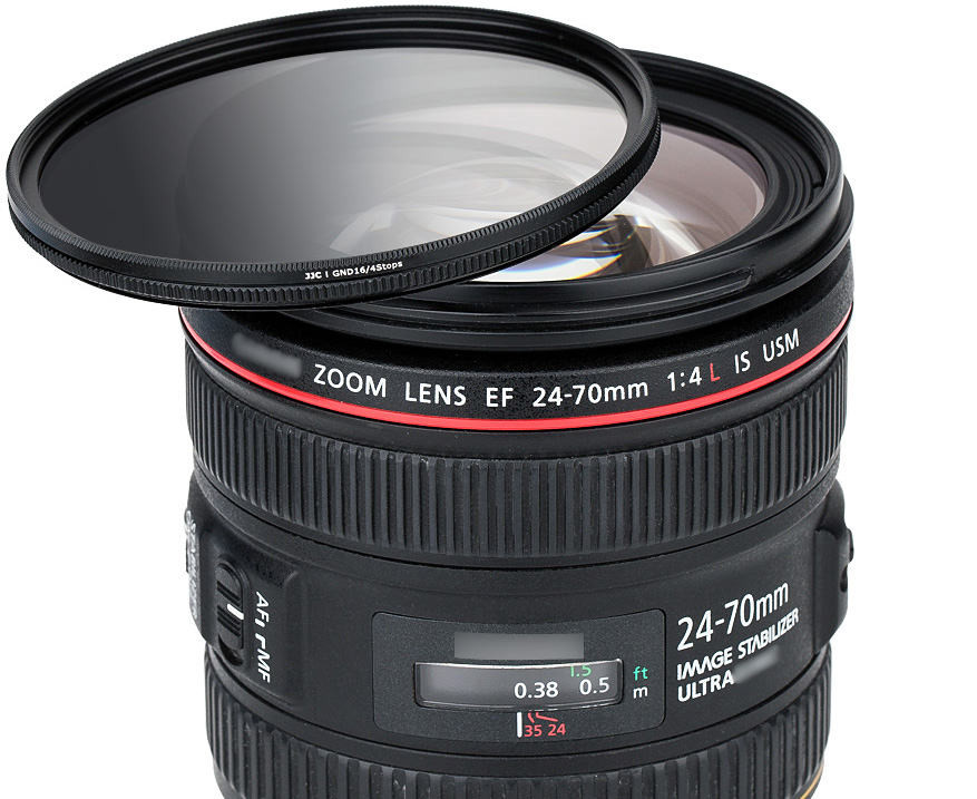 Градиентный фильтр 55 мм серый