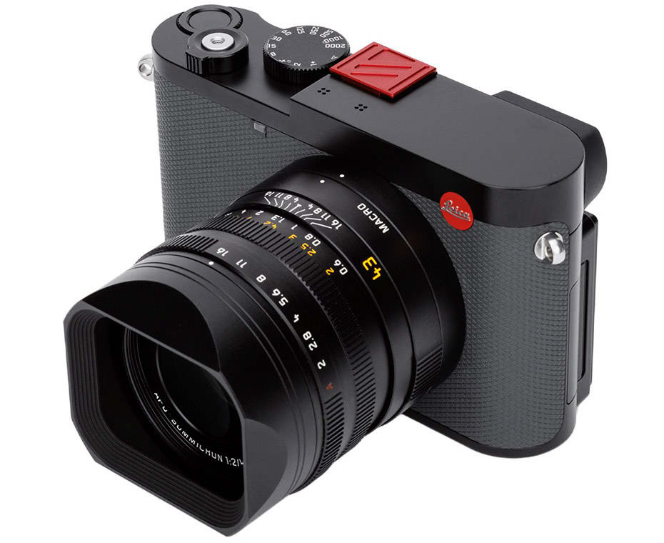 Заглушка на горячий башмак для камер Leica Q2 / Q3 / Q3 43 (красный цвет)