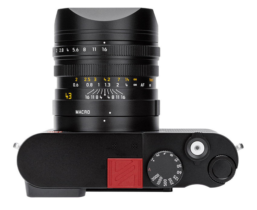 Заглушка на горячий башмак для камер Leica Q2 / Q3 / Q3 43 (красный цвет)