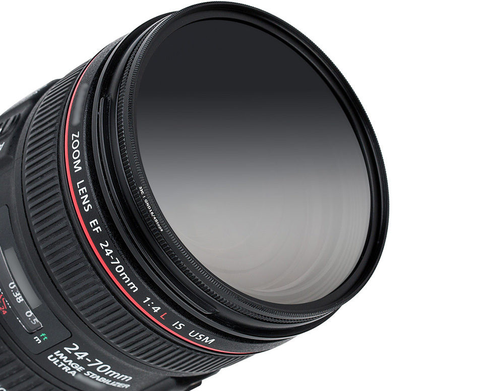 Градиентный фильтр 58 мм серый