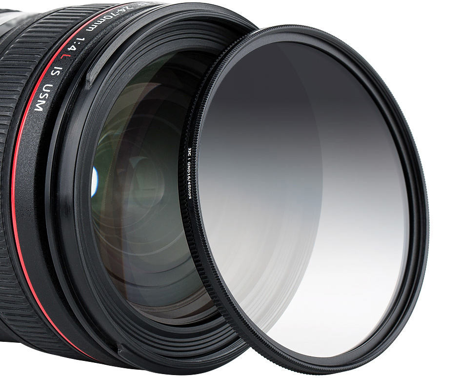 Градиентный фильтр 58 мм серый