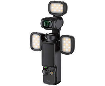 Мини LED свет для DJI Osmo Pocket 3 (три LED панели)