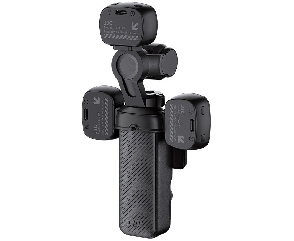 Мини LED свет для DJI Osmo Pocket 3 (три LED панели)
