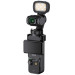 Мини LED свет для DJI Osmo Pocket 3 (три LED панели)