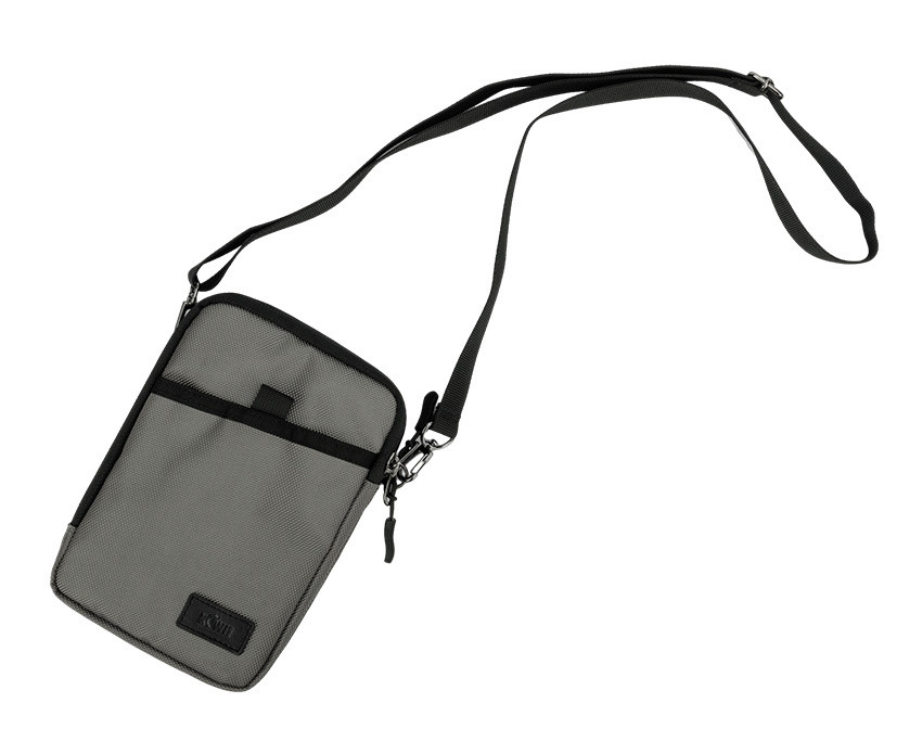 Сумка-чехол для смартфона и пауэрбанка (серебристый цвет)