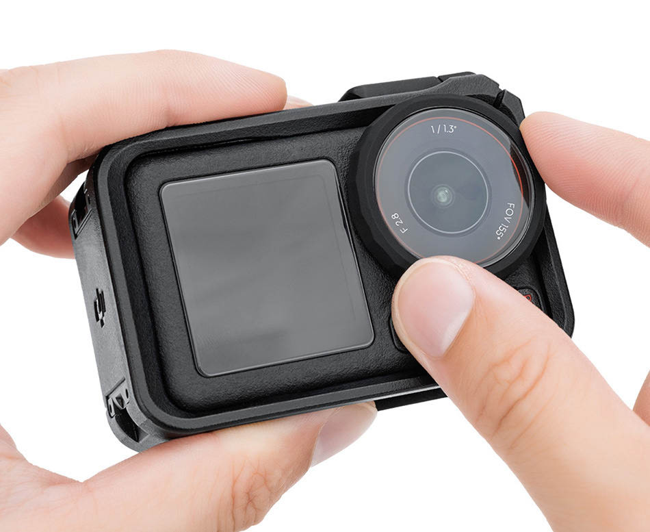 Защитное силиконовое кольцо для объектива DJI Osmo Action 5 Pro / 4 / 3 (2 штуки)