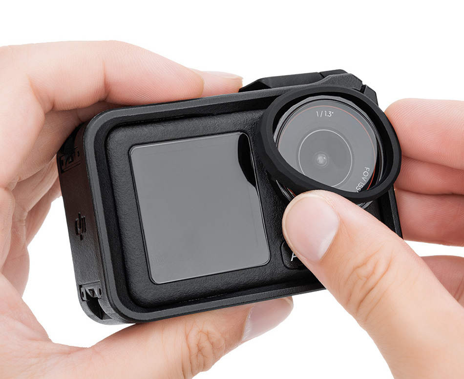 Защитное силиконовое кольцо для объектива DJI Osmo Action 5 Pro / 4 / 3 (2 штуки)
