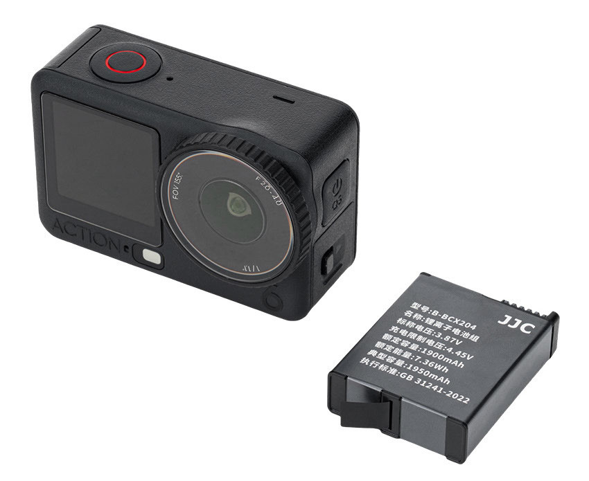 Аккумулятор JJC для экшн камер DJI Osmo 360 / Osmo Action 6 / 5 Pro / 4 / 3 (BCX204)