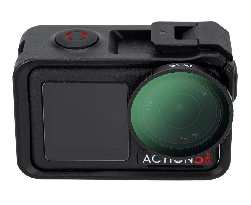 Поляризационный светофильтр для DJI Osmo Action 5 Pro / Action 4 / Action 3