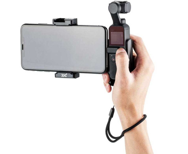 Крепление держатель DJI OSMO Pocket и смартфона в штатив
