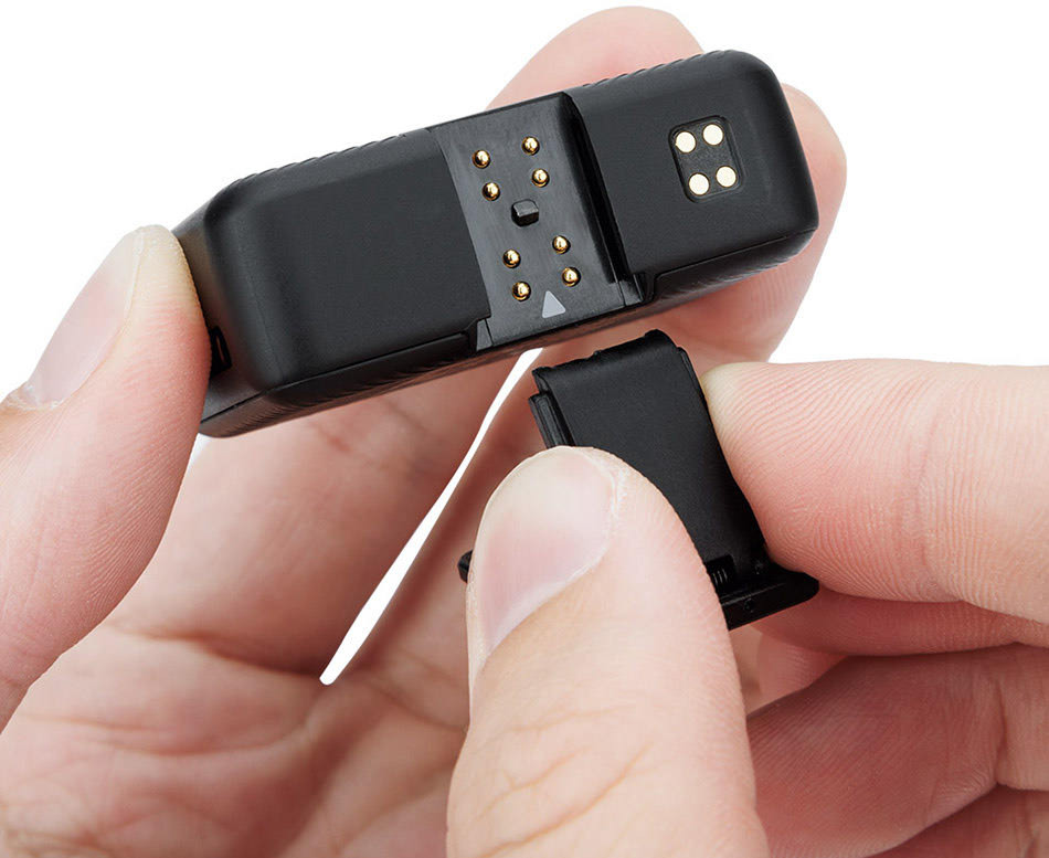 Адаптер для установки ресивера DJI Mic в горячий башмак камеры и штативы 1/4-20